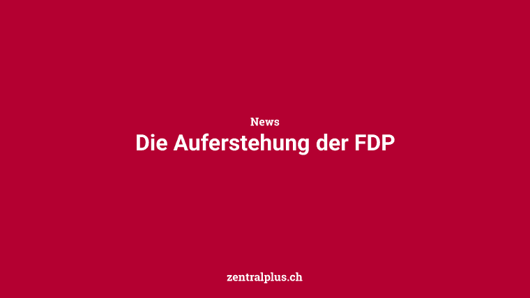 Die Auferstehung der FDP