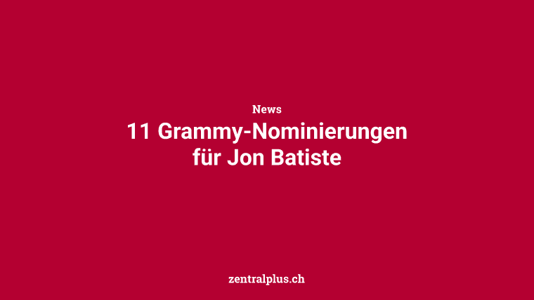 11 Grammy-Nominierungen für Jon Batiste