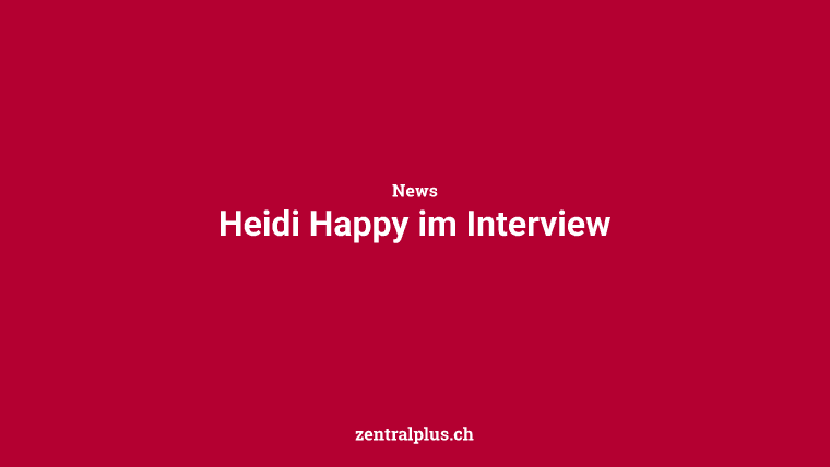 Heidi Happy im Interview