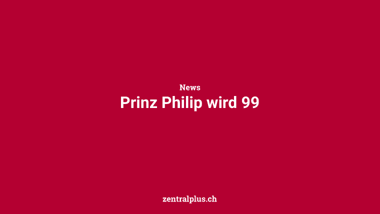 Prinz Philip wird 99