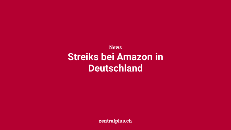 Streiks bei Amazon in Deutschland