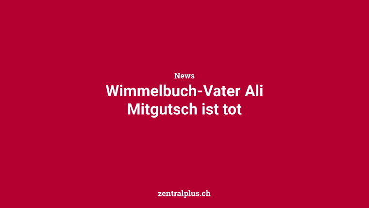 Wimmelbuch-Vater Ali Mitgutsch ist tot