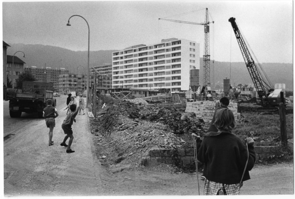 Die Vorstadt im Baufieber im Jahr 1963. (Bild: Liechti)