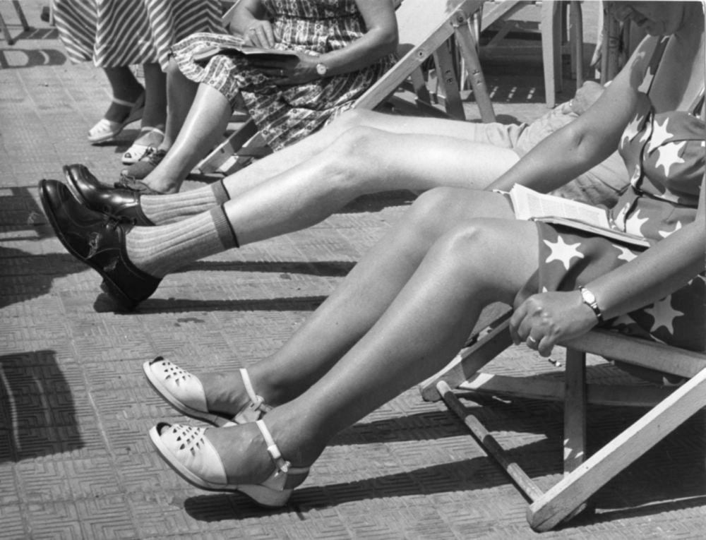 Beine aus dem Jahr 1952. (Bild: Bickhardt)