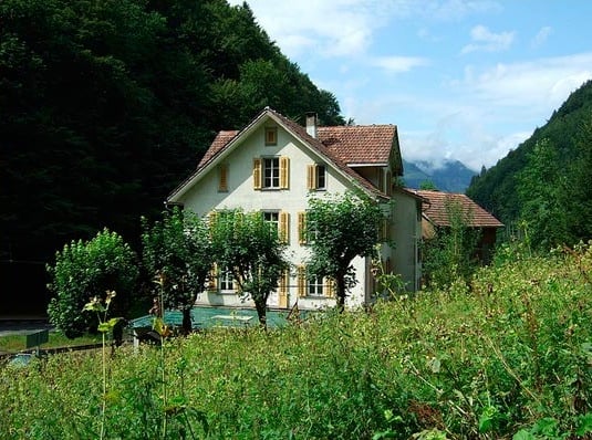 Das Gasthaus Grünenwald.