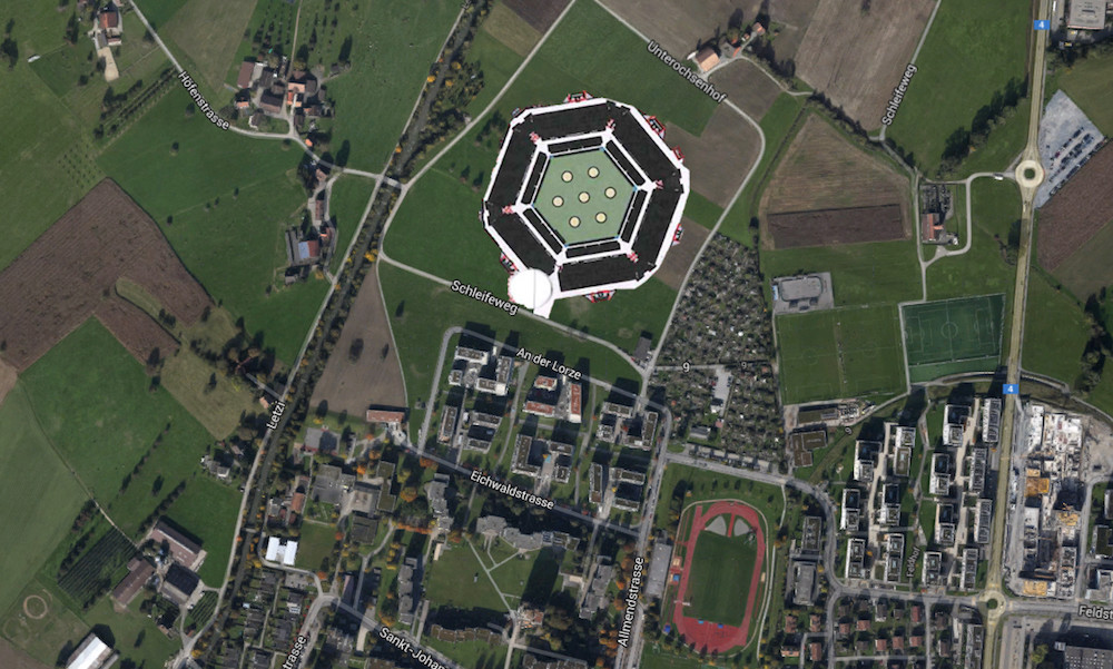 Das grösste Stadion der Schweiz kommt ins Herti