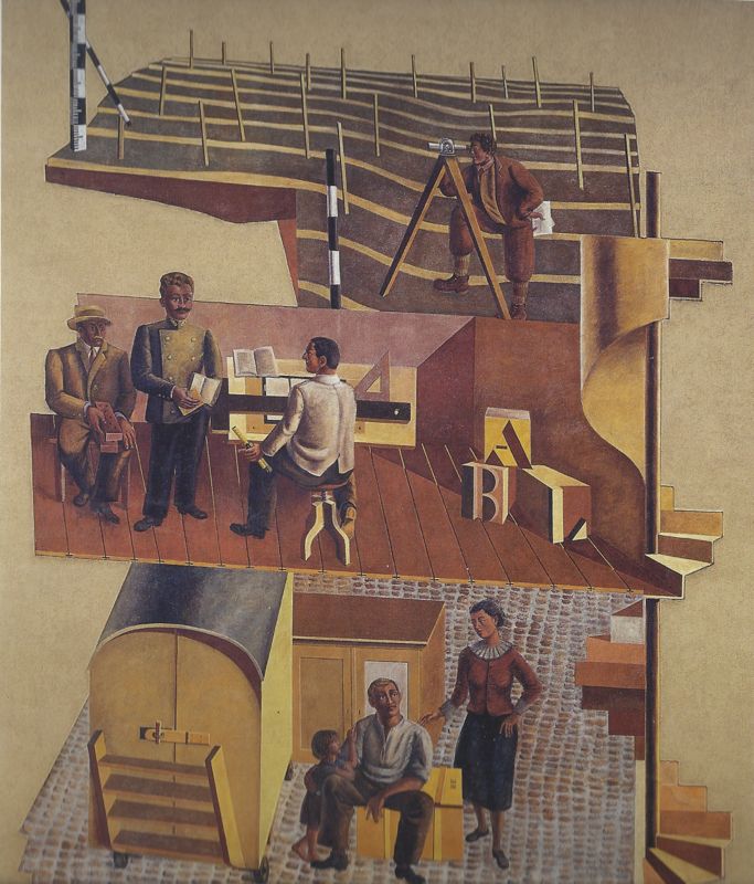  Hans Ernis «Sozialer Wohnungsbau» aus dem Jahr 1936.