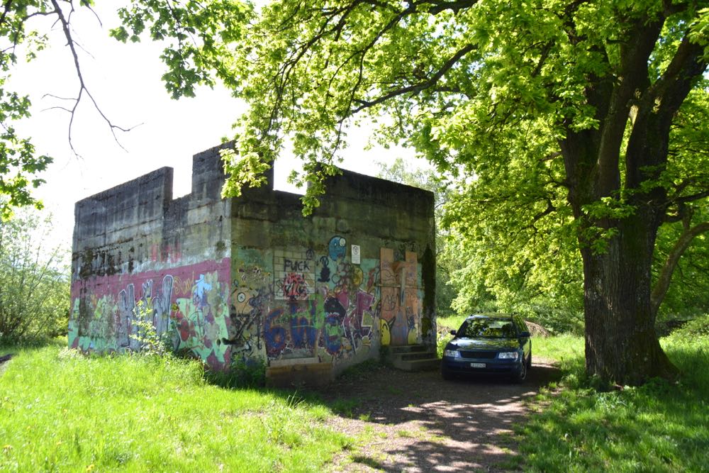 Dieser alte Armeebunker könnte als Lernburg erhalten bleiben.