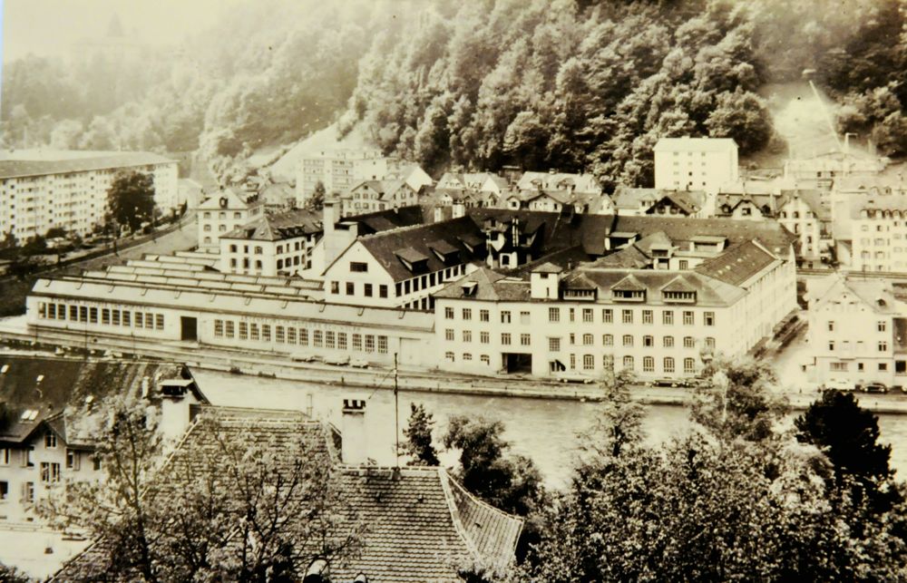 Schindler auf dem Sentimatt-Areal: Auch der einst grösste Luzerner Industriebetrieb, die Schindlerwerke , prosperierten erst mit dem Hotel-Boom.(Bild: Stadtarchiv Luzern)