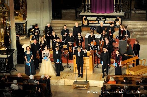 Künstler auf höchstem Niveau treten am Lucerne Festival auf.