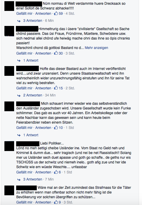 Auf Facebook tobt der Shitstorm.