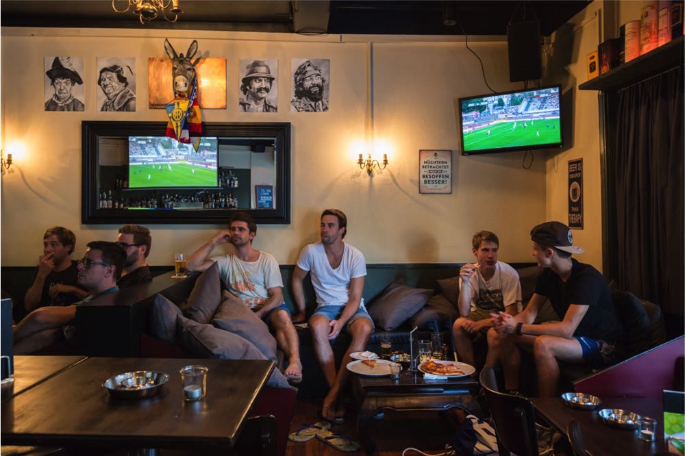 Bar Capitol am Bundesplatz, neben den Kinos (Foto: Pawel Streit)