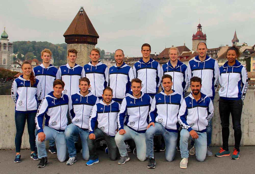 Die Herren von Volley Top Luzern sammeln diese Saison Erfahrungen in der höchsten Spielklasse (Bild: Janick Wetterwald).