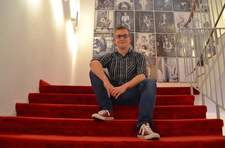 Maxime Mourot hat mit 21 Jahren das erste Mal als Regisseur am Luzerner Theater inszeniert.