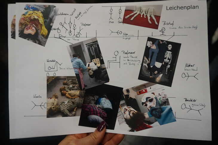 Der Leichenplan. (Bild: dor)