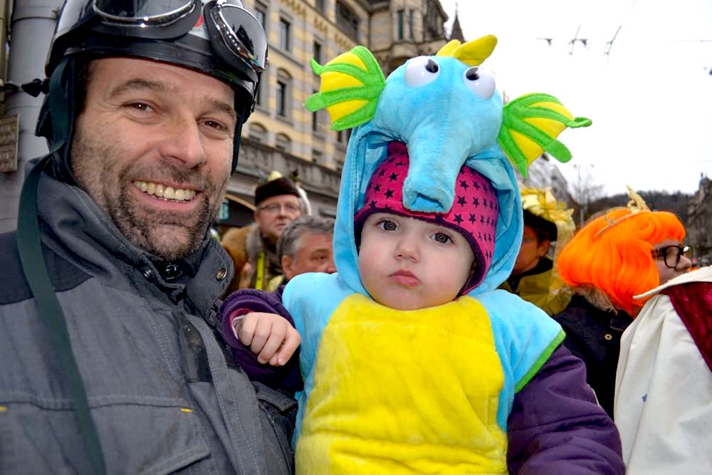 Vor diesem Foto hat Seepferdchen Sjna (17 Monate) aus Grosswangen noch tief und fest geschlafen.