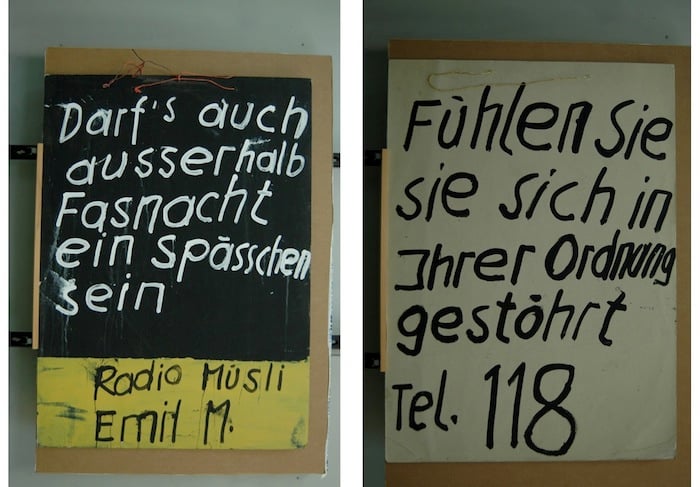 Einige Plakate aus dem Nachlass von Emil Manser. (Bild: Historisches Museum Luzern)