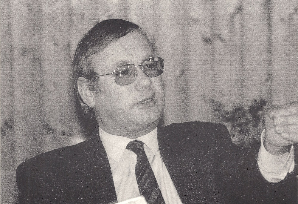 Mit diesem Foto machte Joseph Schärli im Grossratswahlkampf 1991 Wahlkampf.