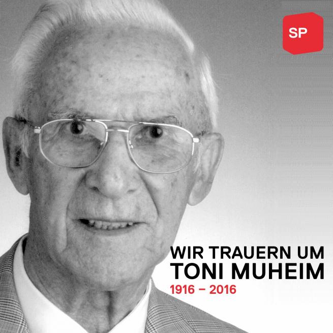 Toni Muheim wurde 99 Jahre alt.
