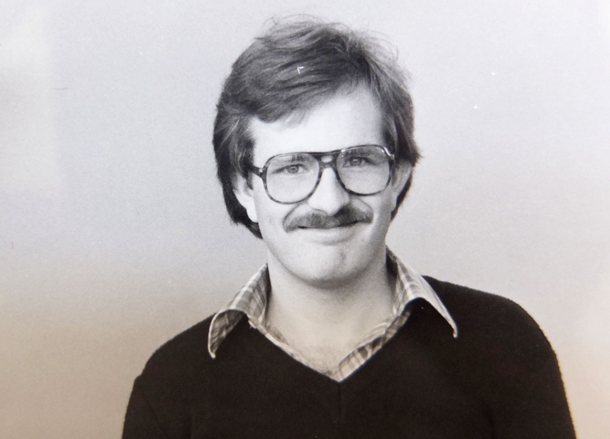Renzo Meier in seinem ersten Schuljahr 1977.  (Bild: zvg)
