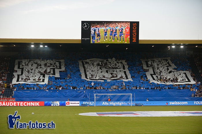 F-C-L: Diese Buchstaben prägen die Luzerner Fans. (Bild: fcl.fan-fotos.ch / Dominik Stegemann)