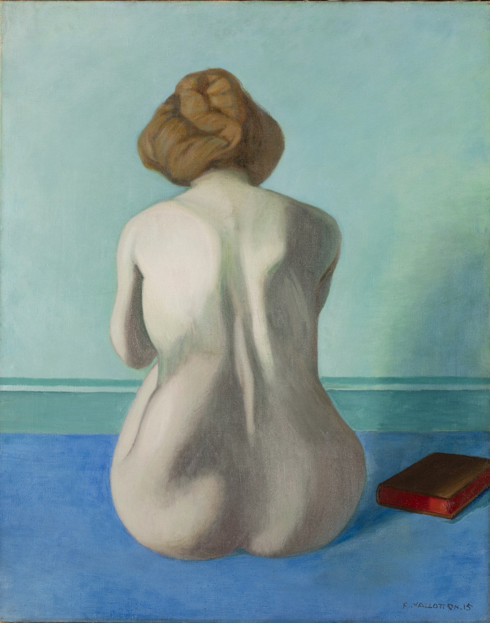 Das Gemälde Femme assise de dos, 1915, von Félix Vallotton. (Bild: zvg)