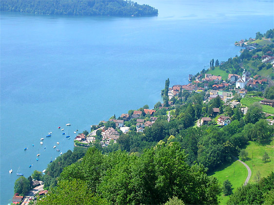 Steuerparadis am Zugersee: Walchwil