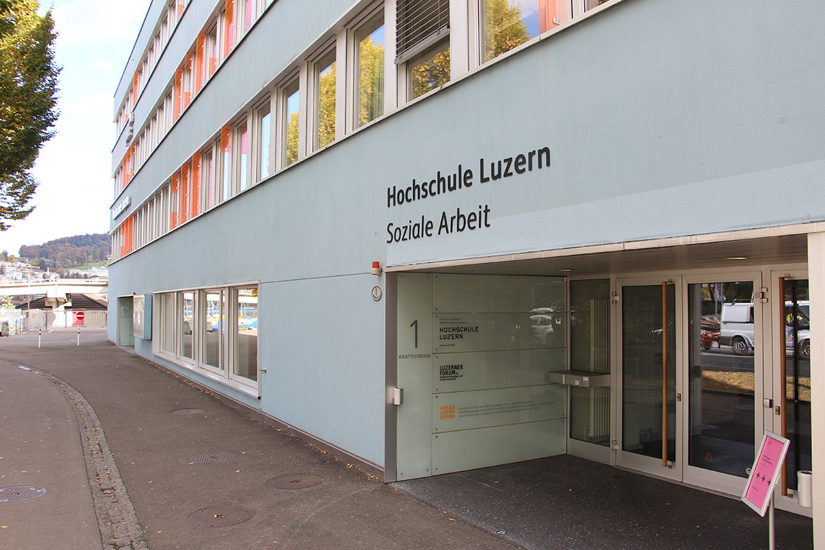 Die Hochschule Luzern – Soziale Arbeit: Unter Walter Schmid ist das Departement stetig gewachsen.  (Bild: rwi)