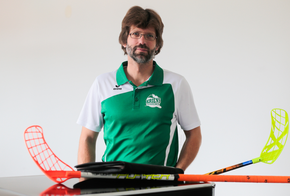 Thomas Ruf engagiert sich stark fürs Unihockey.