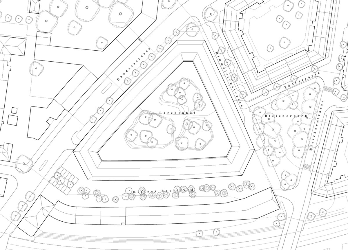 Und dasselbe noch auf dem Plan: Visualisierung des Siegerprojekts Larix.  (Bild: zvg)