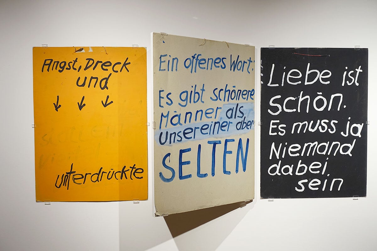 Sprachwitz und Provokation prägten Emil Mansers Plakate.