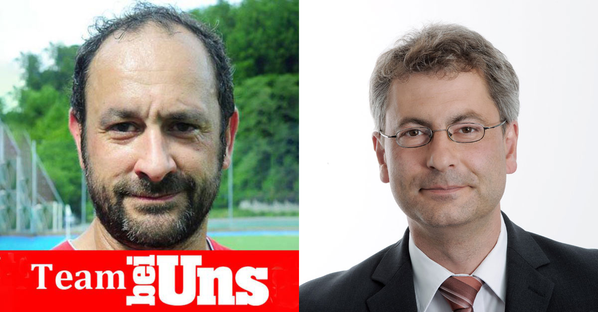 Bruno Affentranger (links) verkauft sein Onlineportal an Pascal Hollensteins LZ.