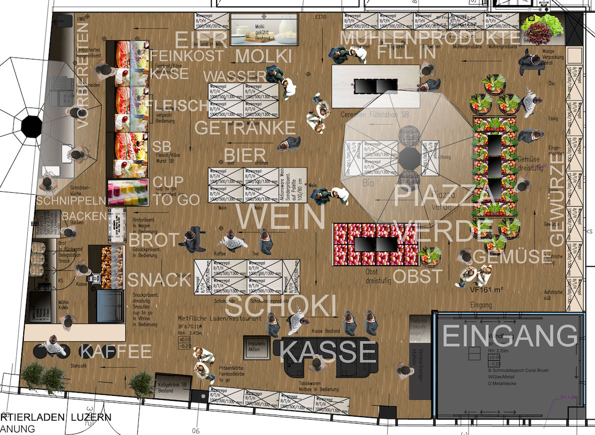 Eher ein Treffpunkt denn ein typisches Geschäft: So soll der Quartierladen ab Februar aussehen.