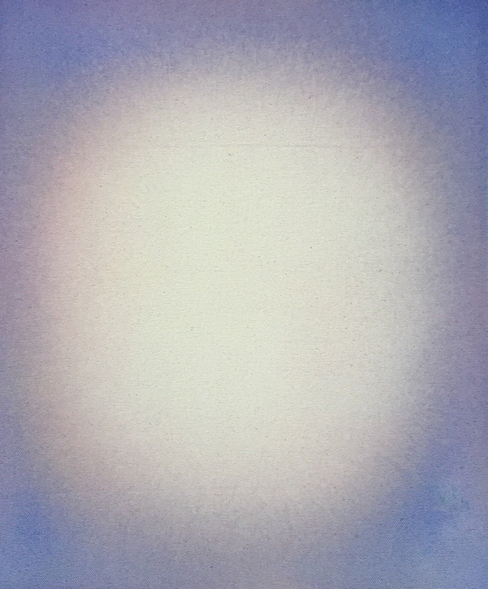 Empty Center (54), 2012, Acryl auf Baumwolle, 45,5 × 35 cm