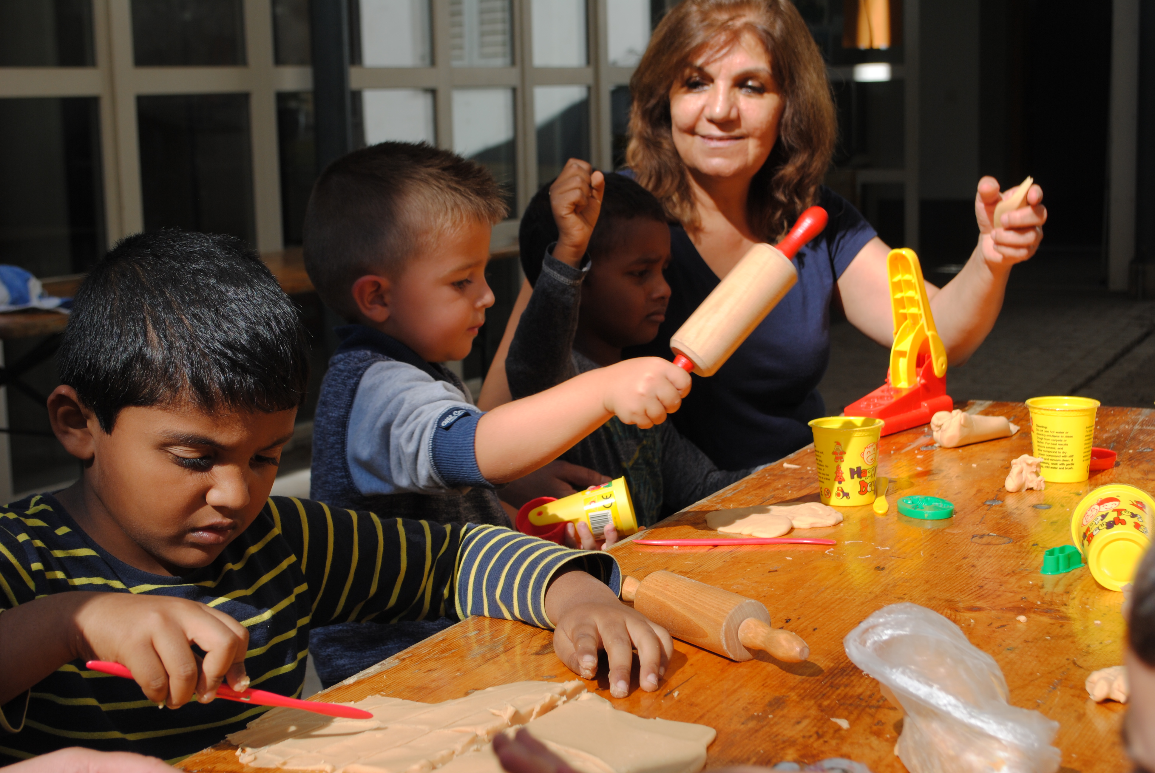 Der Kindernachmittag im Sentitreff findet jeden Mittwochnachmittag statt.