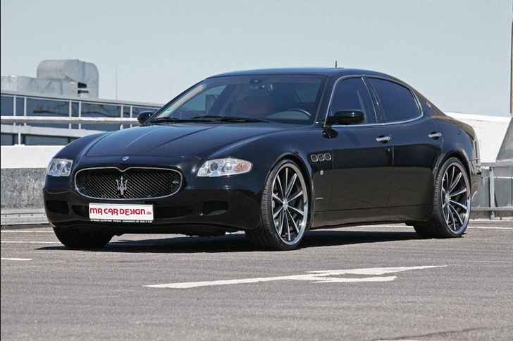 Einen solchen Maserati Quattroporte 4.2 im Wert von rund 70'000 Franken fuhr der «grosse Zampano» Gerd N.