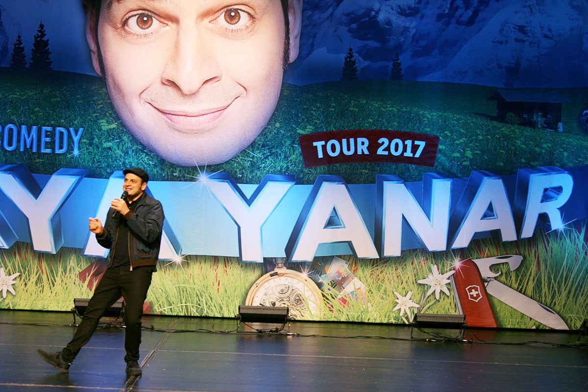 «Reiz der Schweiz» heisst Kaya Yanars aktuelles Programm, mit dem er durchs Land tourt.