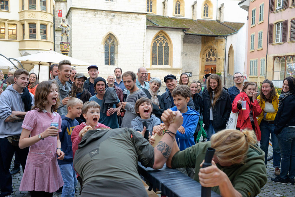 Am «First Friday» gibt es lustige Angebote für kleines und grosses Publikum.