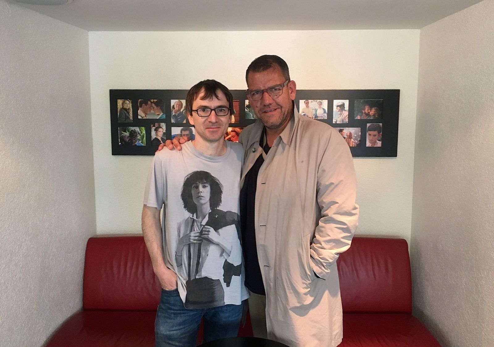 Das Festival hat dem Kino Seehof mehr Zuschauer beschert: Thomas Ulrich (l.), Geschäftsführer der Zuger Kinos, mit Matthias Luchsinger vom Genuss-Film-Festival Zug.