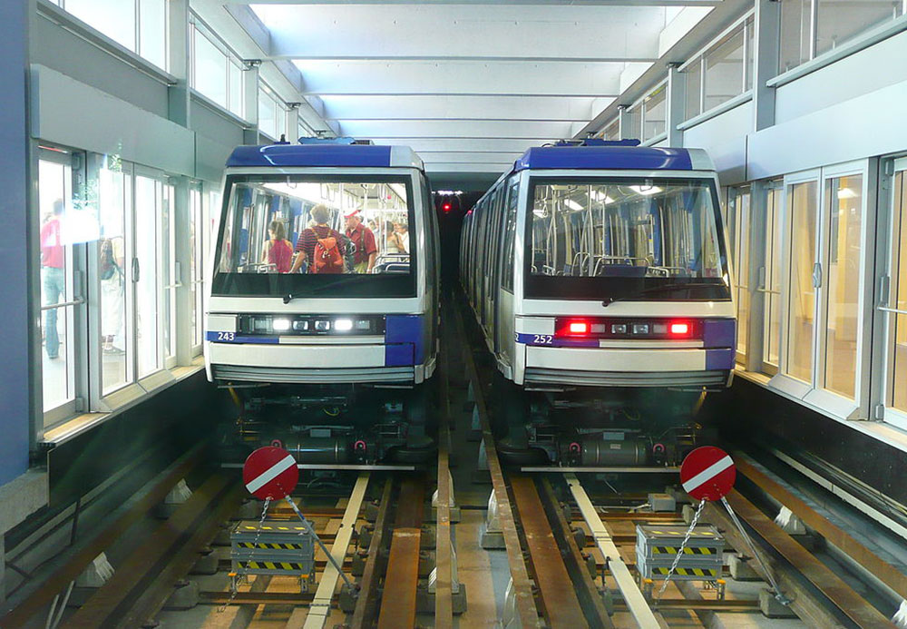 Vorbild: die Metro in Lausanne.
