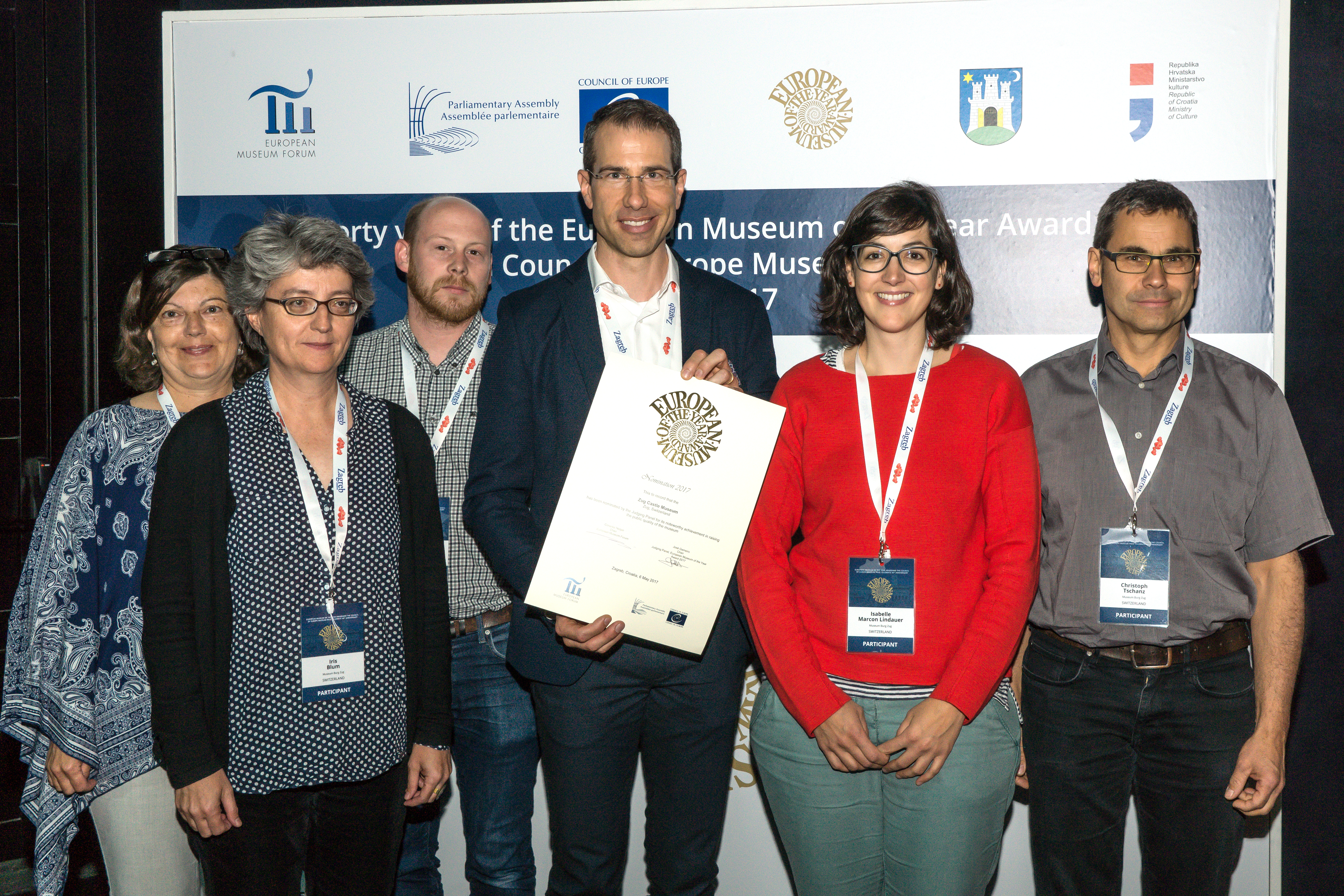 «European Museum of the Year Award» in Zagreb.