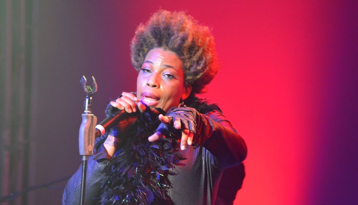 Kann ihr Publikum bestens animieren: US-Sängerin Macy Gray.