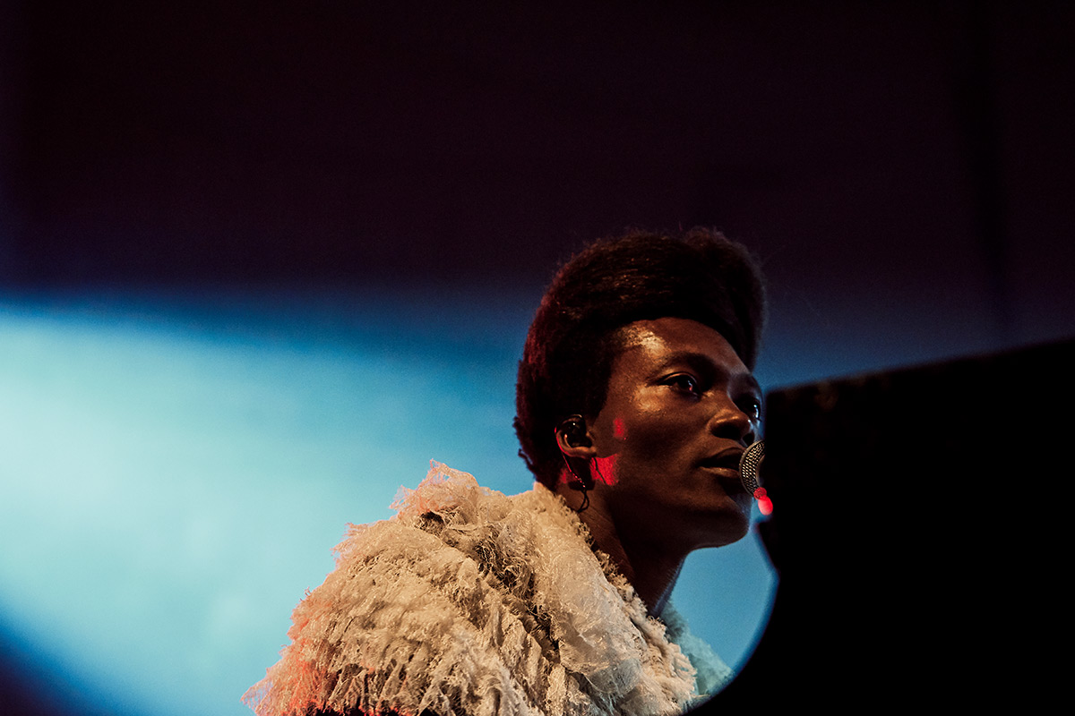 Ein erfolgreicher Abschluss des Blue Balls: Benjamin Clementine im KKL Konzertsaal.