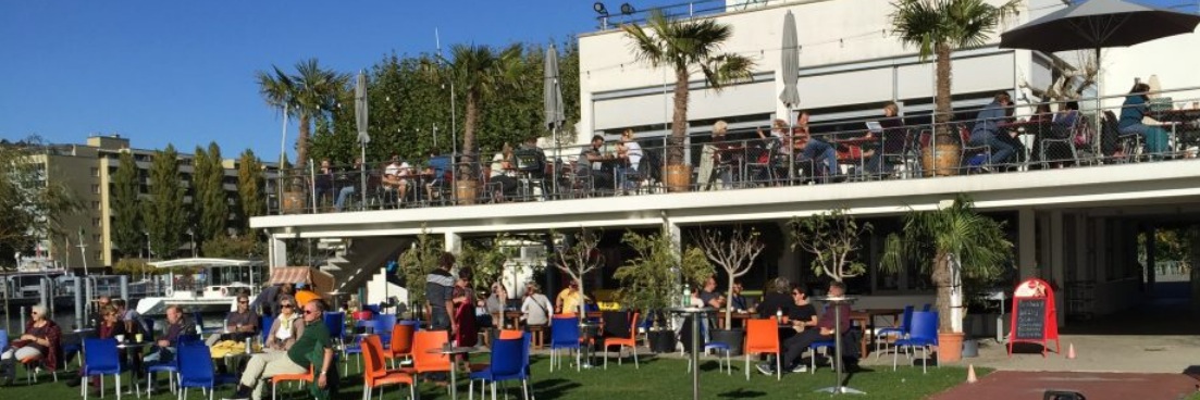 Ein Foto aus besseren Zeiten. Das Restaurant Lido in Oberägeri ist momentan geschlossen.