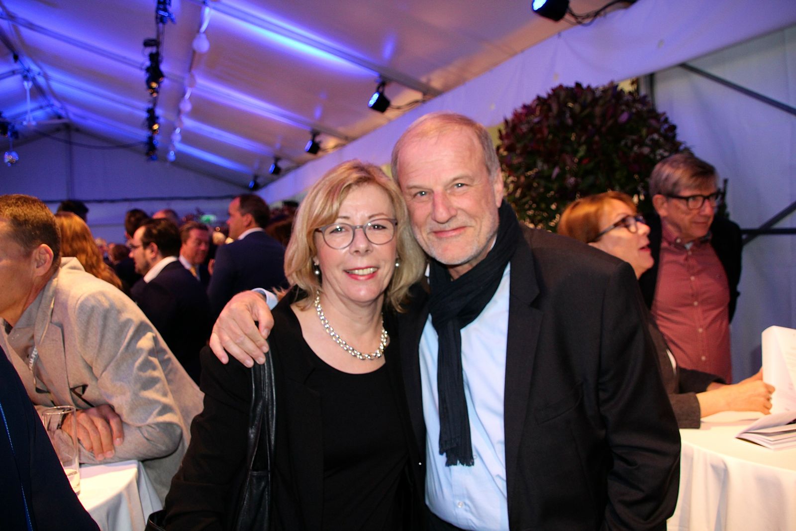 Der Zuger Stadtpräsident Dolfi Müller mit Gattin Ursula.