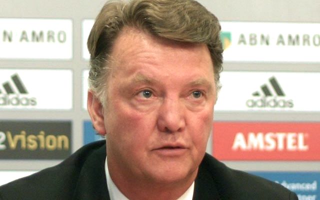 Louis van Gaal.