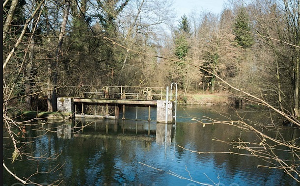 Das Kleinkraftwerk Frauental beim gleichnamigen Kloster liegt im Naturschutzgebiet.