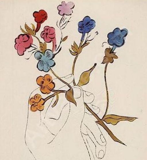 Die Galerie besass auch einige Stilleben mit Blumen von Andy Warhol (Symbolbild).