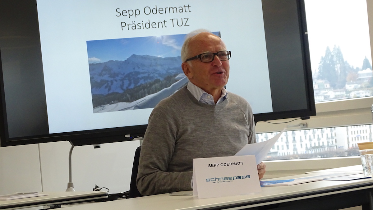 Sieht die Zentralschweizer Skigebiete für die Zukunft gerüstet: Sepp Odermatt, Präsident des Verbandes der Innerschweizer Transportunternehmen.