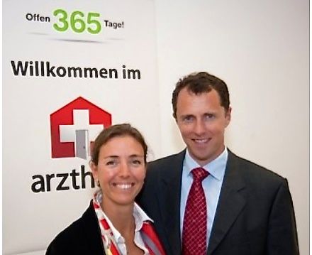 Jennie und Martin Olsson, die Geschäftsführer der «Arzthaus.ch»-Kette.